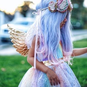 GORGEOUS NWT Unicorn Rainbow Costume Dress